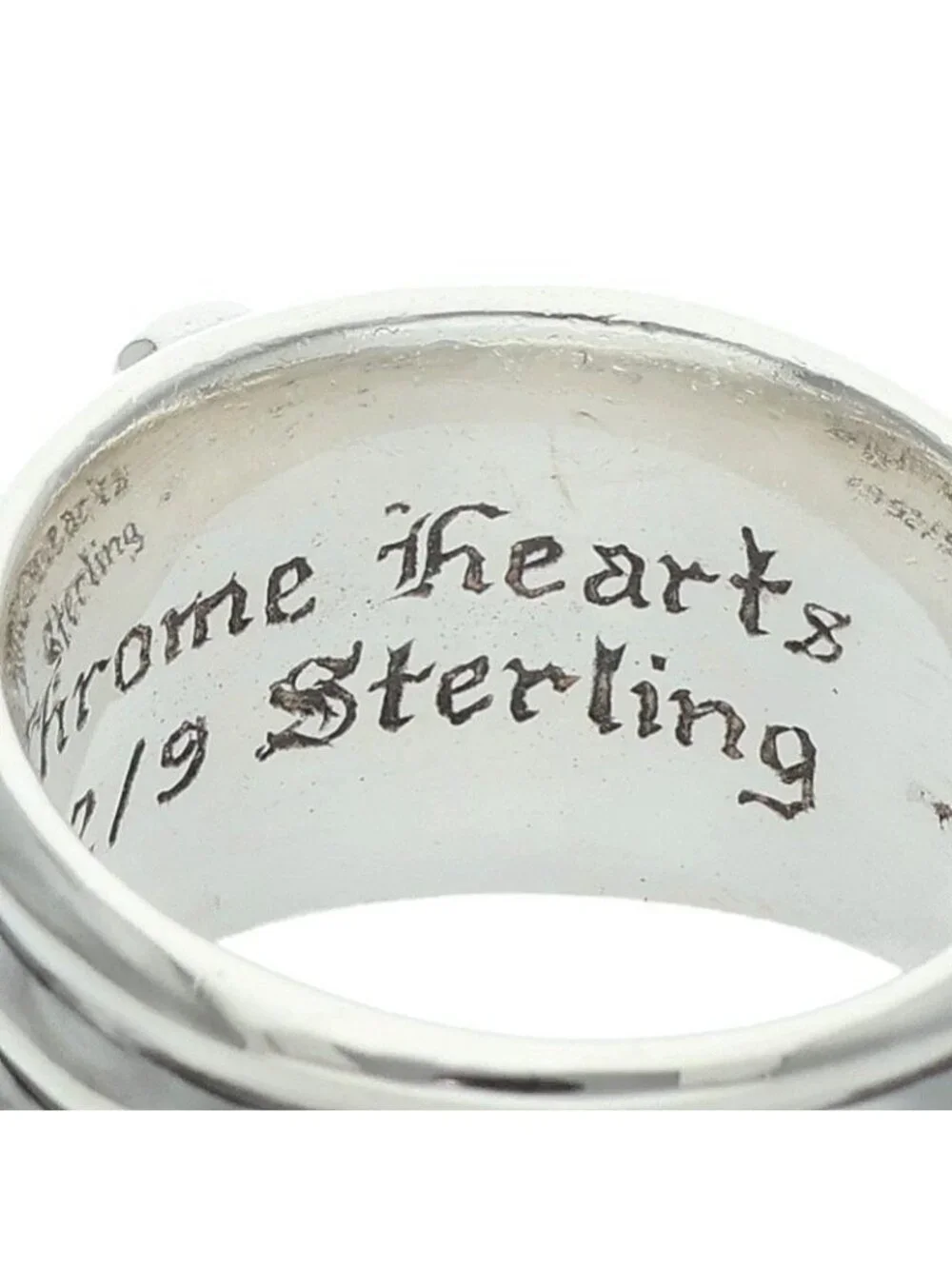 Chrome Hearts Dagger Silver Ring